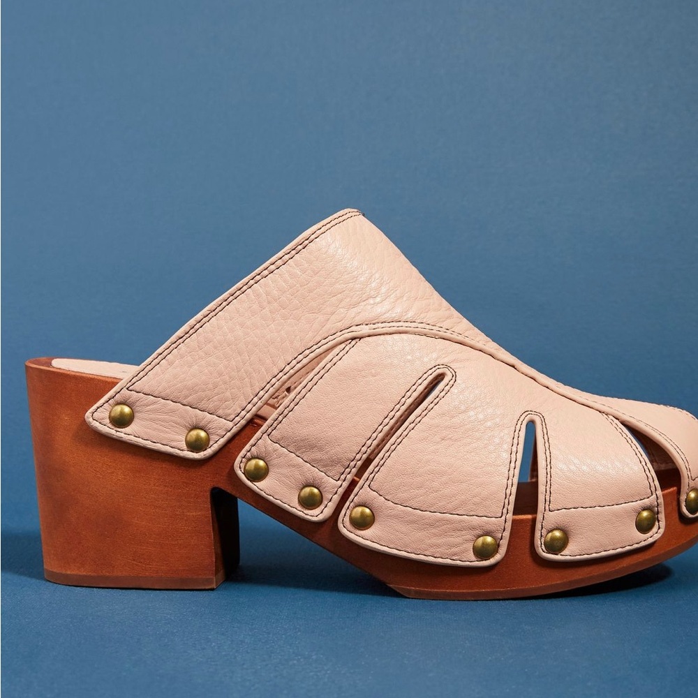 Silent D for Anthropologie Fillowmena Clogs